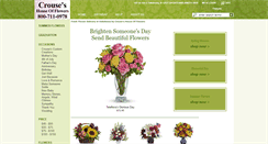 Desktop Screenshot of crousesflowers.com
